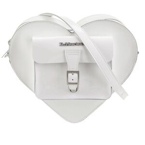 Dr. Martens White Heart Crossbody Bag NWT